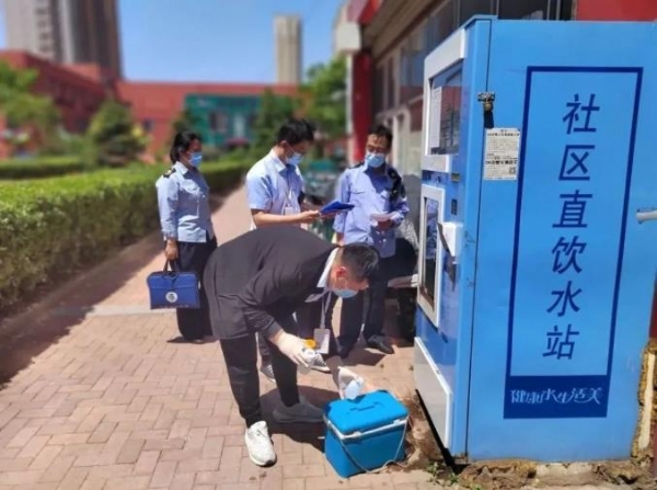 小區直飲水機追蹤：10臺直飲水機9臺抽檢不達標